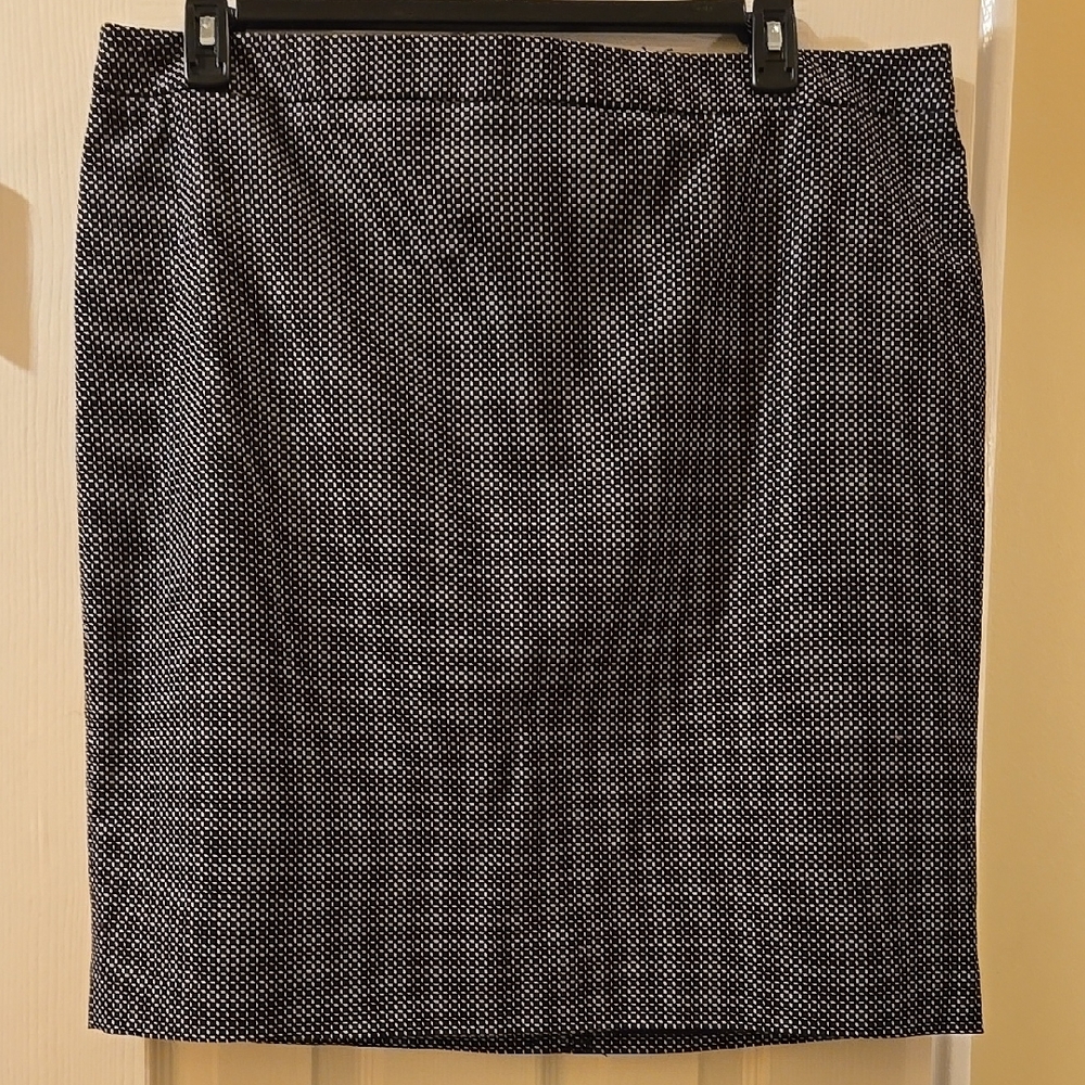 Classic Black and White Women's Skirt